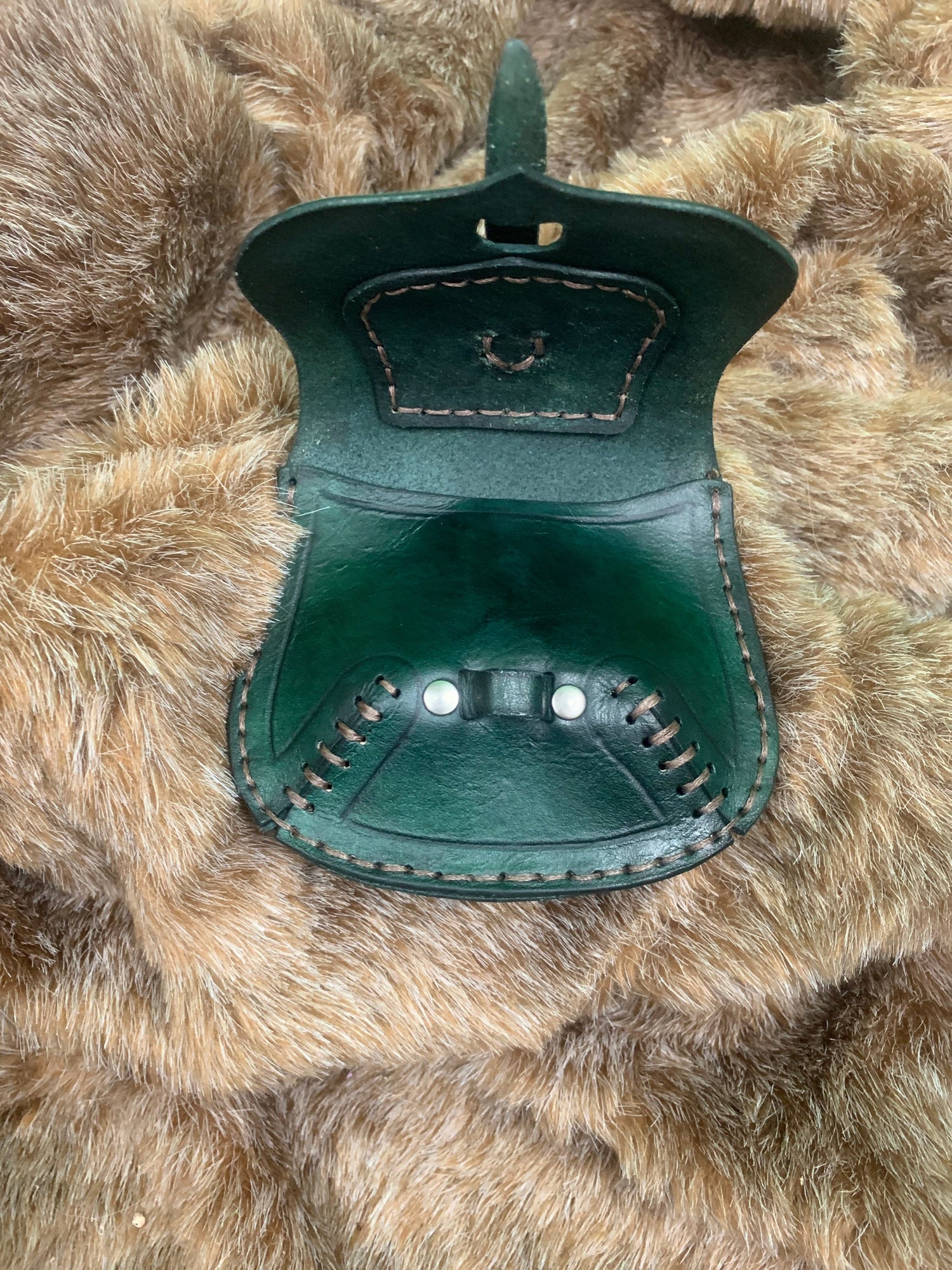 Pet Size Leather “Kyll” Bag