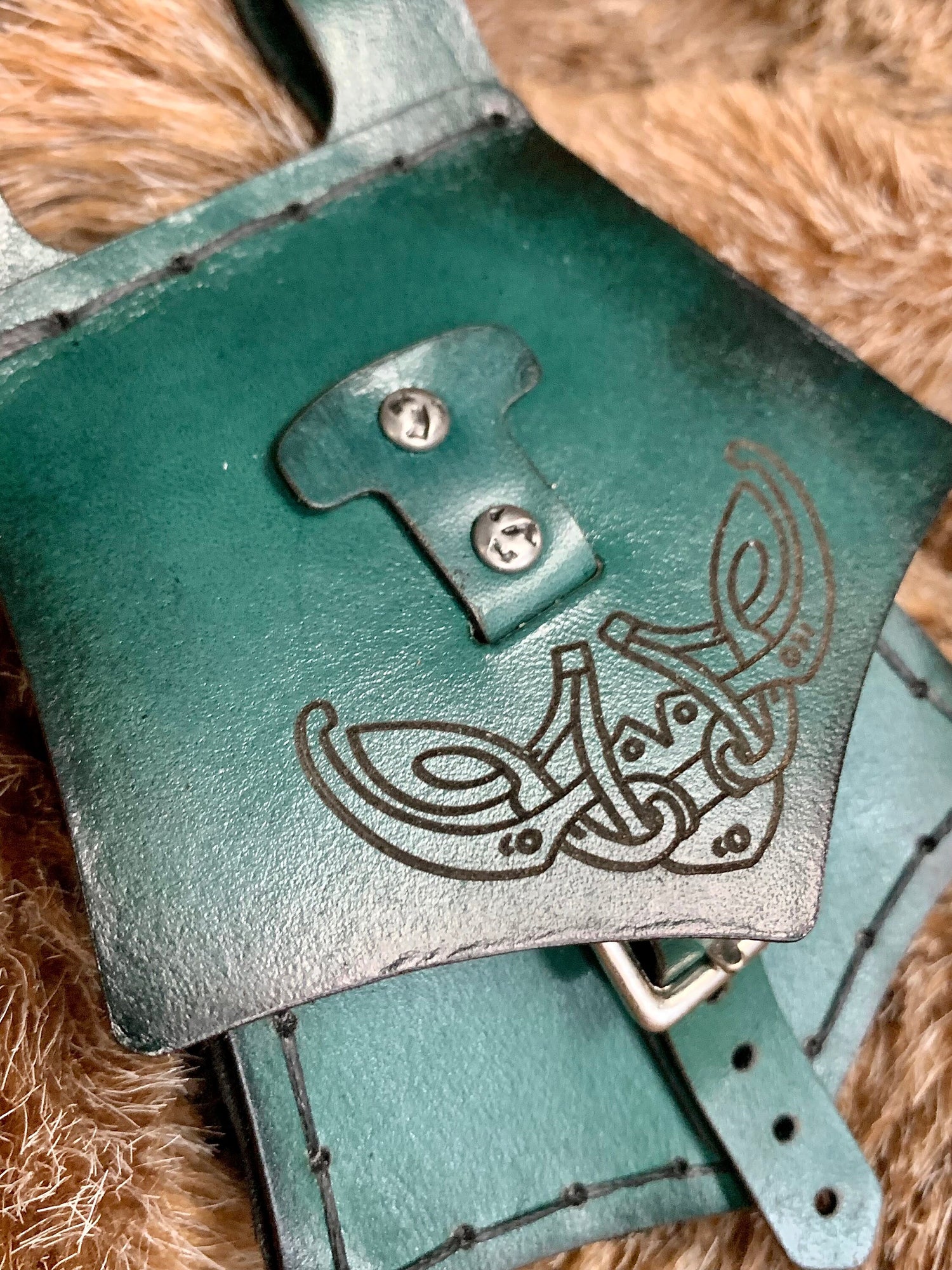 Pet Sized Small “Kite” Leather Bag