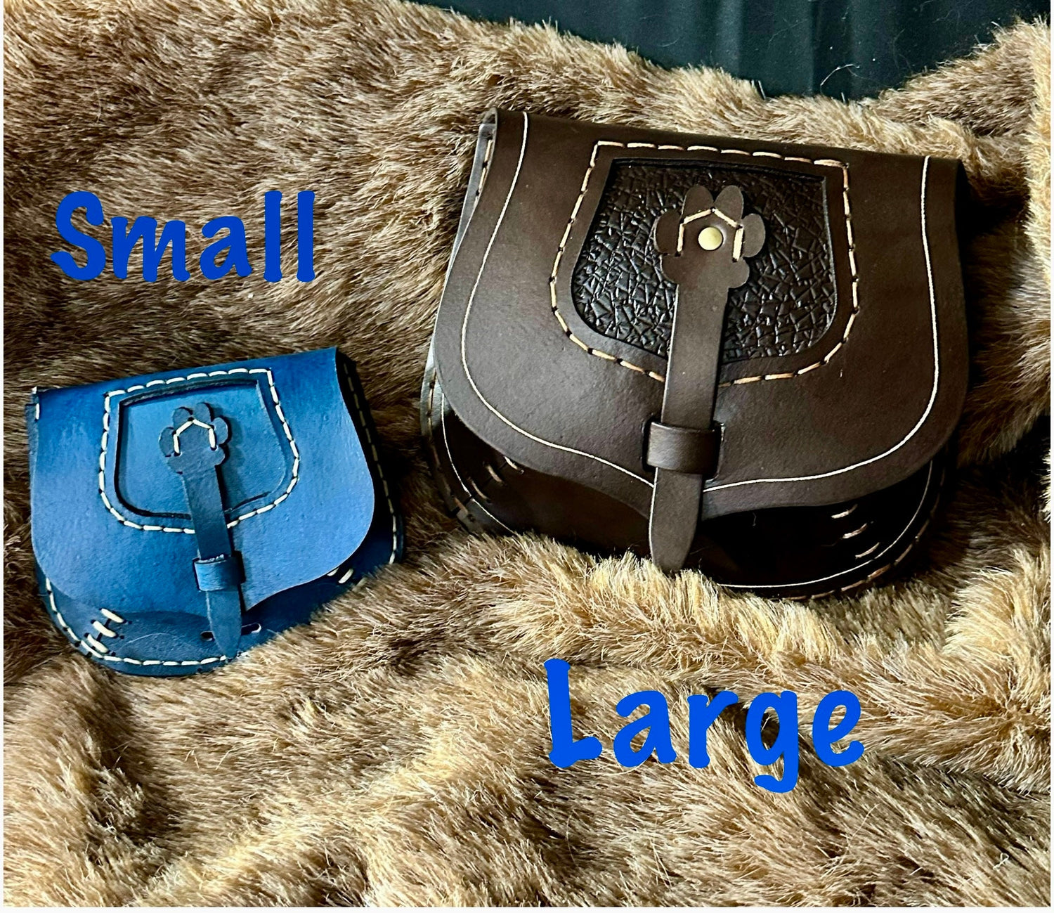Pet Size Leather “Kyll” Bag