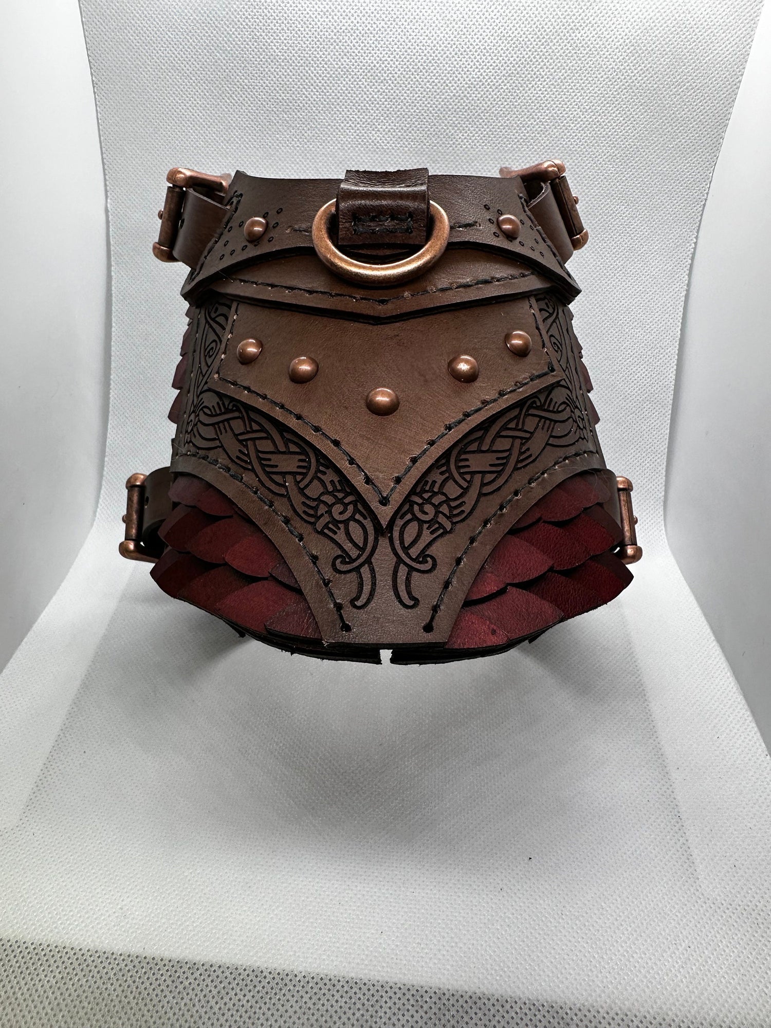 Dagmar Leather Dog Harness Armor