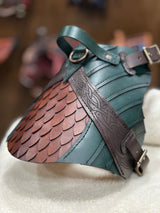 Erik Leather Dog Harness Armor