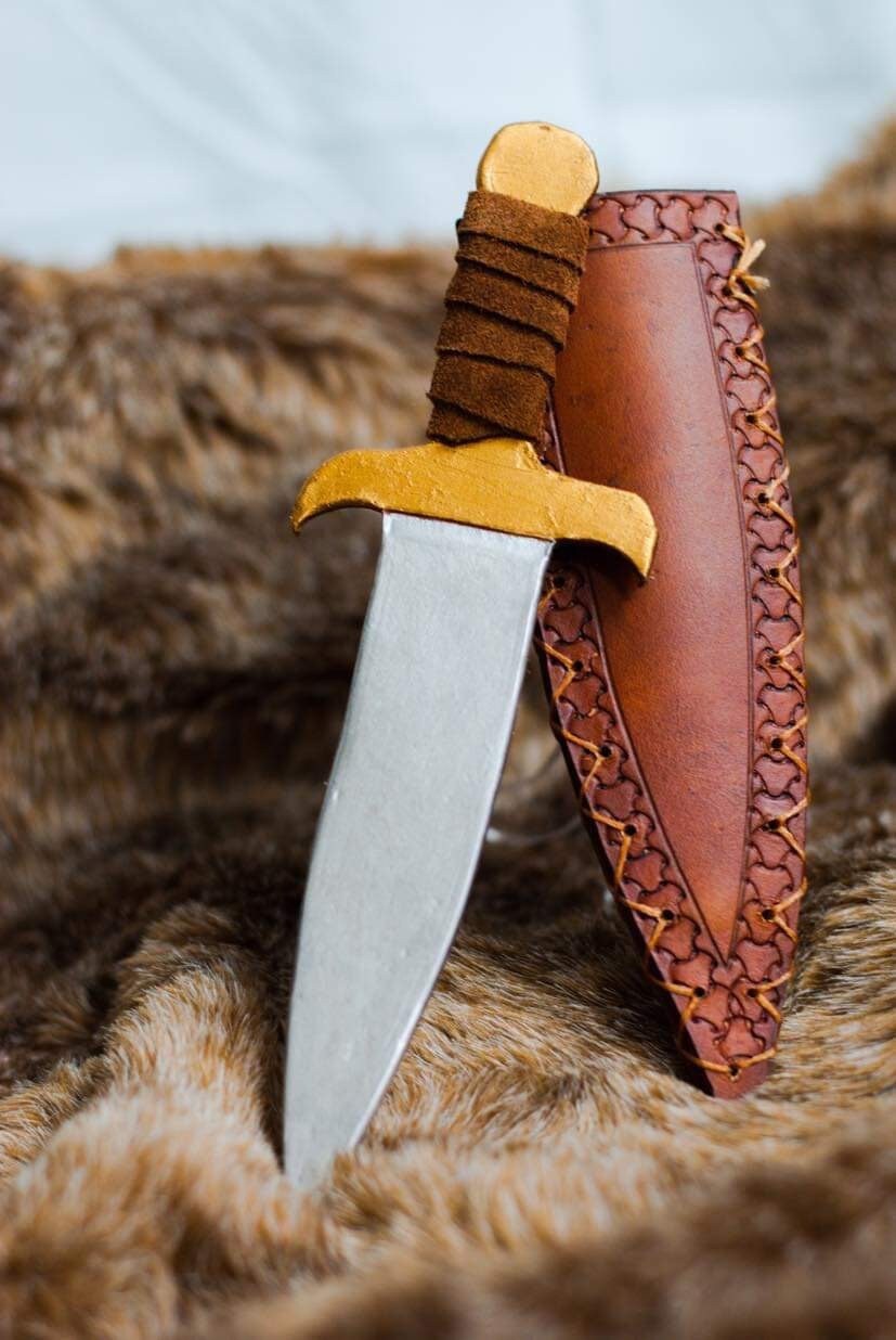 Leather sheath and sword for Pet Armor