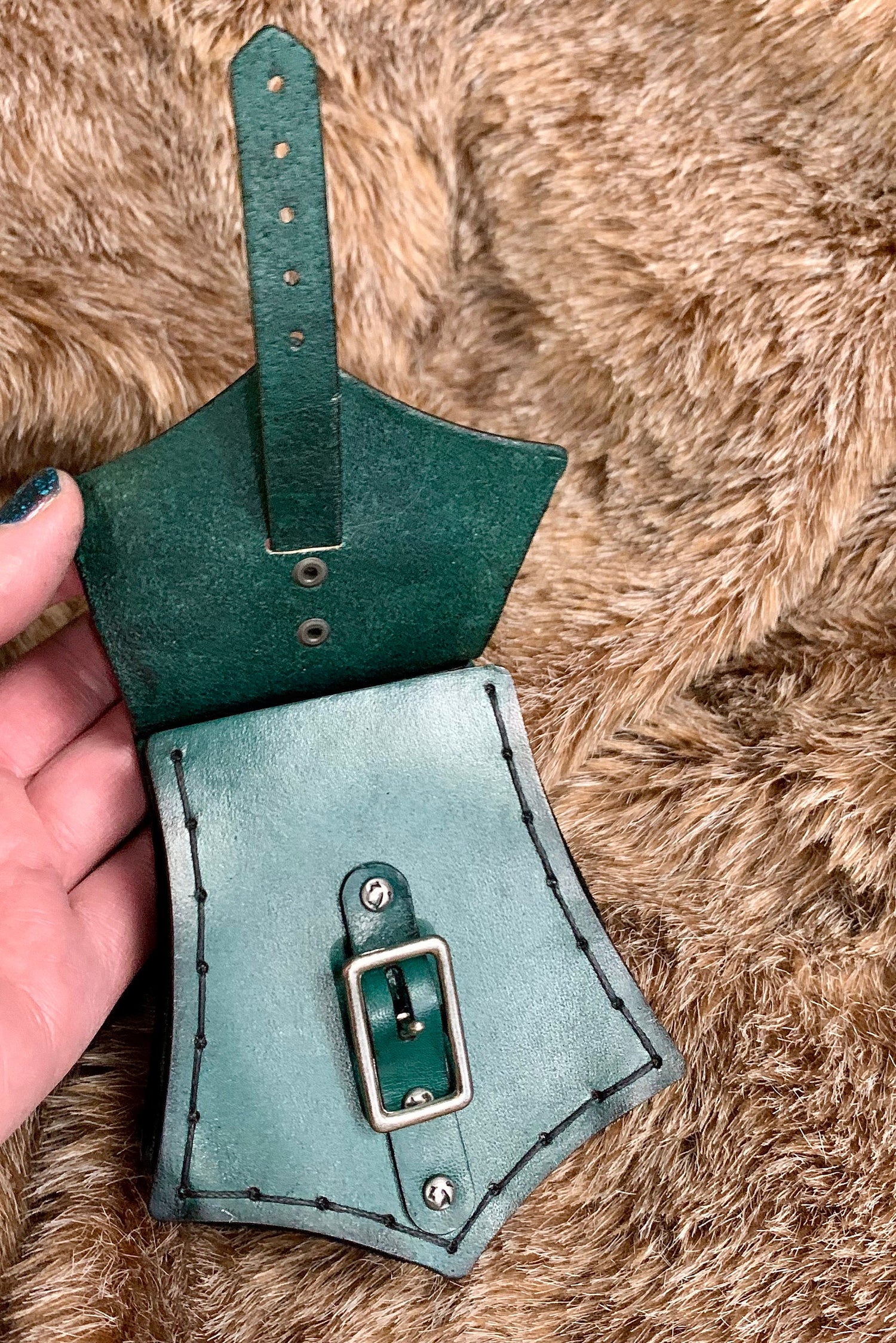 Pet Sized Small “Kite” Leather Bag