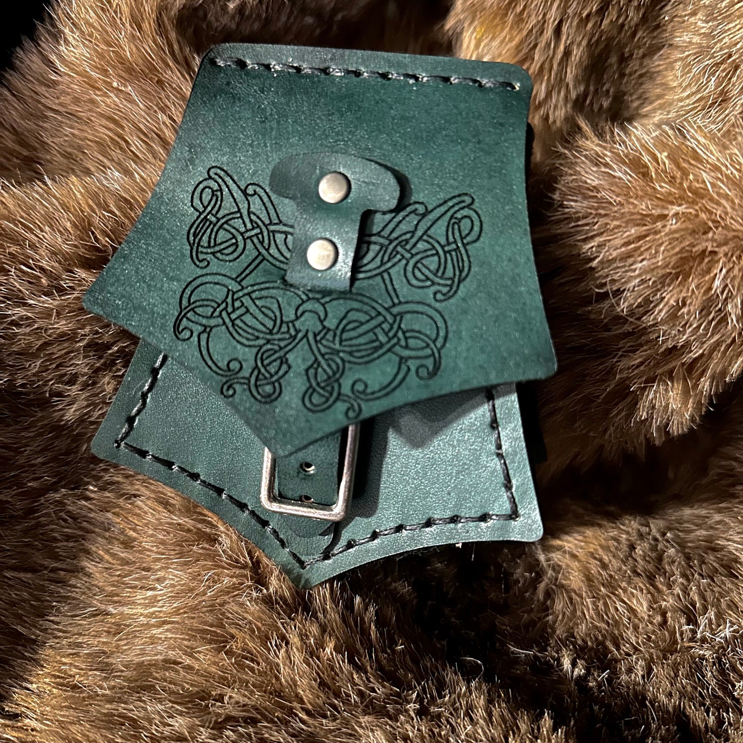 Pet Sized Small “Kite” Leather Bag