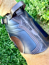 Leif Leather Dog Harness Armor