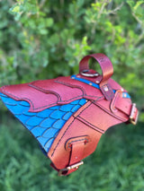 Ridgeback Leather Dog Harness Armor